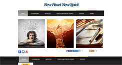 Desktop Screenshot of newheartnewspirit.com